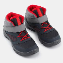 Botas De Montaña Y Trekking Niños 24 A 34 Quechua MH100 MID Velcro -Tienda De Zapatos botas de montaa y trekking nios 24 a 34 quechua mh100 mid velcro 3