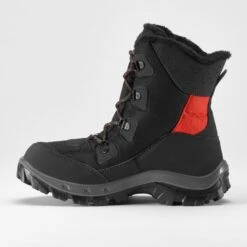 Botas De Nieve Y Apreski Impermeables Niños 30-38 Quechua SH500 Warm Negro -Tienda De Zapatos botas de nieve y apreski impermeables nios 30 38 quechua sh500 warm negro 2