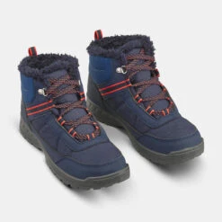 Botas De Nieve Y Apreski Impermeables Niños 35-38 Quechua SH100 Warm Azul -Tienda De Zapatos botas de nieve y apreski impermeables nios 35 38 quechua sh100 warm azul 1