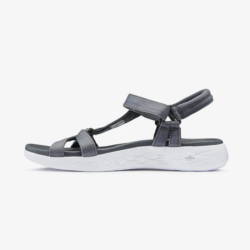 Sandalias Caminar Mujer Skechers Onthego Gris 4 Sandalias Caminar Mujer Skechers Onthego Gris - Imagen 2