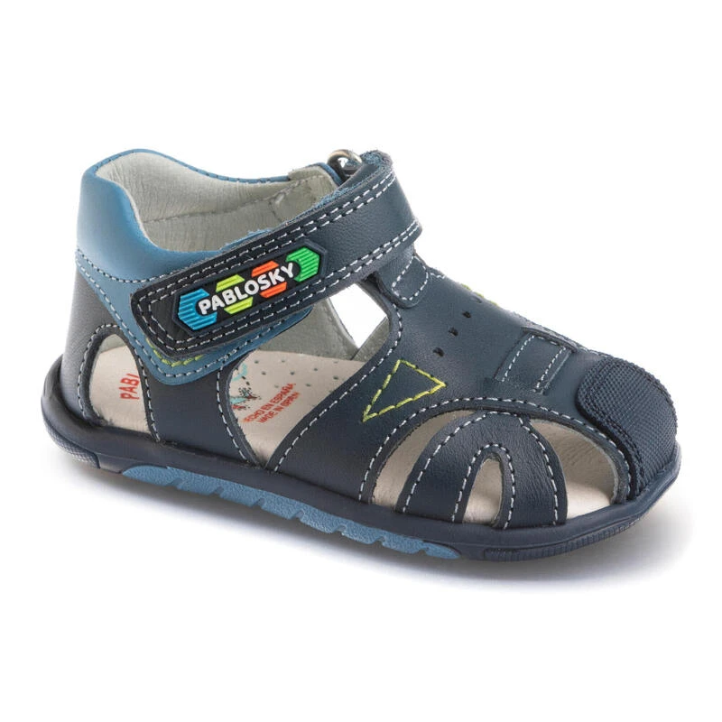 Sandalias De Marcha Deportiva De Piel De Bebé Niño PABLOSKY En Azul Marino 3 Sandalias De Marcha Deportiva De Piel De Bebé Niño PABLOSKY En Azul Marino