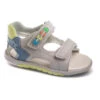Sandalias De Marcha Deportiva De Piel De Bebé Niño PABLOSKY En Gris -Tienda De Zapatos sandalias de marcha deportiva de piel de bebe nio pablosky en gris