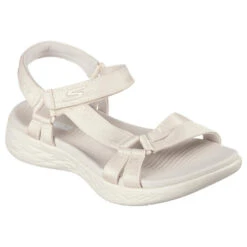 Sandalias Skechers On The Go 600-Brilliancy Mujer Beis -Tienda De Zapatos sandalias skechers on the go 600 brilliancy mujer beis 3
