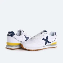 Zapatilla Casual MUNICH Dash Para Hombre Blanco -Tienda De Zapatos zapatilla casual munich dash para hombre blanco 4