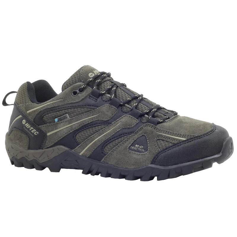 Zapatilla De Senderismo Para Hombre Hi-Tec Quercus Low Marrón Impermeable 3 Zapatilla De Senderismo Para Hombre Hi-Tec Quercus Low Marrón Impermeable