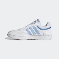Zapatilla Hoops 3.0 Adidas Mujer Blanco -Tienda De Zapatos zapatilla hoops 30 adidas mujer blanco 2