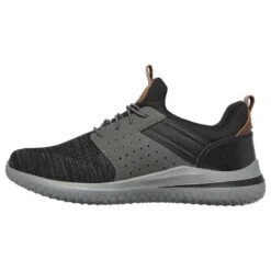 Zapatillas Caminar Hombre SKECHERS Delson 3.0-Cicada Negro -Tienda De Zapatos zapatillas caminar hombre skechers delson 30 cicada negro 4