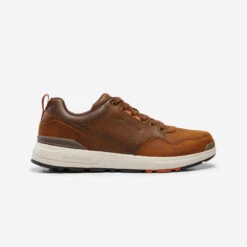 Zapatillas Caminar Hombre Skechers Piel Rozier Marrón