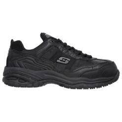 Zapatillas Caminar Hombre SKECHERS Work Soft Stride Negro