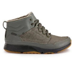 Zapatillas Caminar Hombre Waterproof Actiwalk Warm Caqui