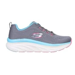 Zapatillas Caminar Mujer SKECHERS D'Lux-Walker Negro -Tienda De Zapatos zapatillas caminar mujer skechers dlux walker gris