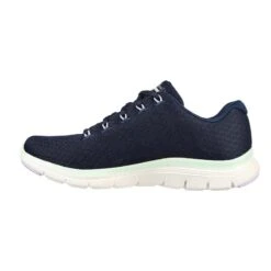Zapatillas Caminar Mujer SKECHERS Flex Appeal 4.0-Coated Fidelity Azul Marino -Tienda De Zapatos zapatillas caminar mujer skechers flex appeal 40 coated fidelity azul marino 4