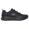 Zapatillas Caminar Mujer SKECHERS Work Relaxed Fit Sure Track Negro -Tienda De Zapatos zapatillas caminar mujer skechers work relaxed fit sure track negro