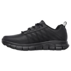 Zapatillas Caminar Mujer SKECHERS Work Relaxed Fit Sure Track Negro -Tienda De Zapatos zapatillas caminar mujer skechers work relaxed fit sure track negro 4