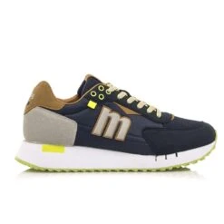 Zapatillas De Caminar Para Hombre Mtng Golden En Color Marron -Tienda De Zapatos zapatillas de caminar para hombre mtng golden en color azul