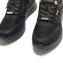 Zapatillas De Caminar Para Mujer Mtng Lana-s En Color Negro -Tienda De Zapatos zapatillas de caminar para mujer mtng lana s en color negro 2