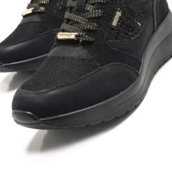 Zapatillas De Caminar Para Mujer Mtng Lana-s En Color Negro -Tienda De Zapatos zapatillas de caminar para mujer mtng lana s en color negro 4