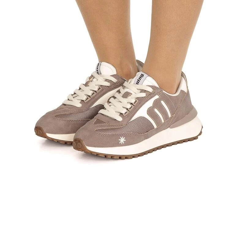 Zapatillas De Caminar Para Mujer Mtng Qamar En Color Marron 4 Zapatillas De Caminar Para Mujer Mtng Qamar En Color Marron - Imagen 2